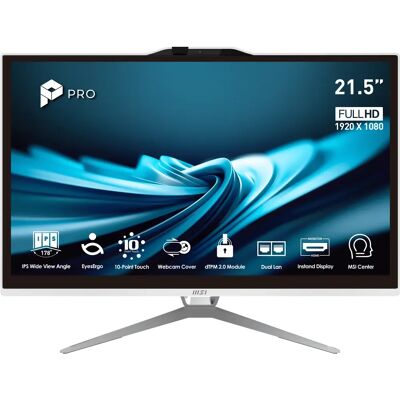 MSI PRO AP222T 14MA-664XEU Fehér 9S6-AC0152-664 MSI PRO AP222T 14MA-664XEU Fehér 9S6-AC0152-664