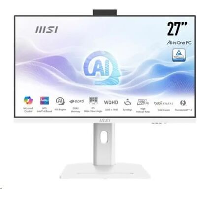 MSI Modern AM273QP AI 1UM-429XEU Fehér MSI Modern AM273QP AI 1UM-429XEU Fehér
