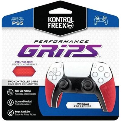 KONTROLFREEK Performance PS5 Grips piros KONTROLFREEK Performance PS5 Grips piros