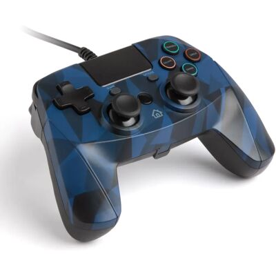 SNAKEBYTE GamePad 4 S vezetékes kontroller kék terepmintás PS4 SNAKEBYTE GamePad 4 S vezetékes kontroller kék terepmintás PS4