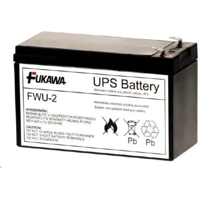 OEM FUKAWA FWU-2 12V 7.2Ah csereakkumulátor OEM FUKAWA FWU-2 12V 7.2Ah csereakkumulátor