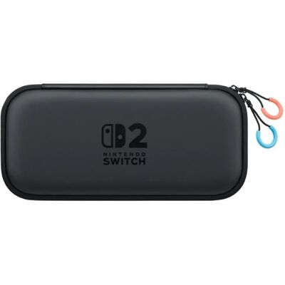 Nintendo Utazótok + fólia Switch 2 fekete Nintendo Utazótok + fólia Switch 2 fekete