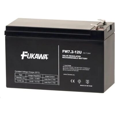 OEM FUKAWA FW7.2-12U 12V 7.2Ah csereakkumulátor OEM FUKAWA FW7.2-12U 12V 7.2Ah csereakkumulátor