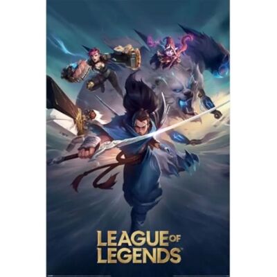 OEM Pyramid LEAGUE OF LEGENDS (KEYART) MAXI poszter OEM Pyramid LEAGUE OF LEGENDS (KEYART) MAXI poszter