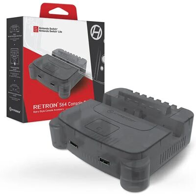 HYPERKIN RetroN S64 dokkoló Nintendo Switch füstszürke M07390-SG HYPERKIN RetroN S64 dokkoló Nintendo Switch füstszürke M07390-SG