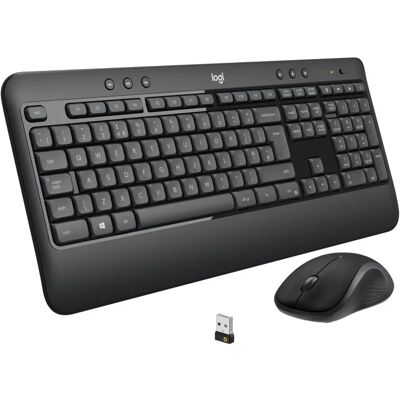 Logitech MK540 vezeték nélküli egér és billentyűzet nemzetközi kiosztás - fekete Logitech MK540 vezeték nélküli egér és billentyűzet nemzetközi kiosztás - fekete