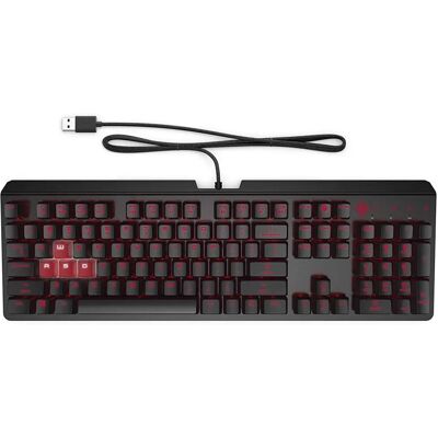 HP OMEN Encoder MX Red Angol fekete HP OMEN Encoder MX Red Angol fekete