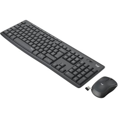 Logitech MK295 Silent vezeték nélküli egér és billentyűzet szett magyar kiosztás - fekete Logitech MK295 Silent vezeték nélküli egér és billentyűzet szett magyar kiosztás - fekete