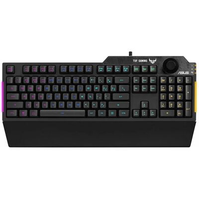 Asus TUF Gaming K1 RGB Magyar fekete Asus TUF Gaming K1 RGB Magyar fekete