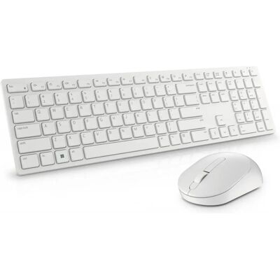 Dell Pro Km5221w vezeték nélküli billentyűzet és egér - Orosz QWERTY - Fehér Dell Pro Km5221w vezeték nélküli billentyűzet és egér - Orosz QWERTY - Fehér