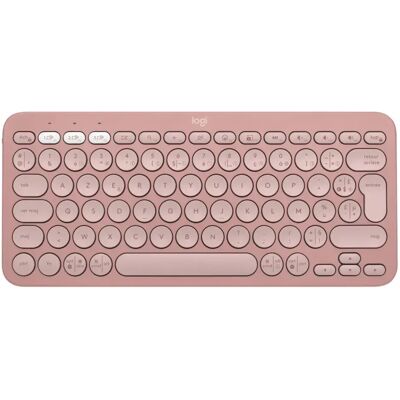 Logitech Pebble Keys 2 K380s Bluetooth-billentyűzet US Angol rózsaszín Logitech Pebble Keys 2 K380s Bluetooth-billentyűzet US Angol rózsaszín