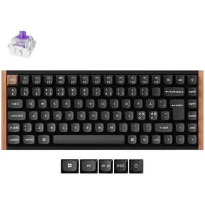 KEYCHRON K2 HE Wireless Special Edition Magnetic Switch Magyar fekete KEYCHRON K2 HE Wireless Special Edition Magnetic Switch Magyar fekete