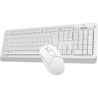 A4TECH Fstyler FG1012 Wireless Desktop US Angol fehér A4TECH Fstyler FG1012 Wireless Desktop US Angol fehér