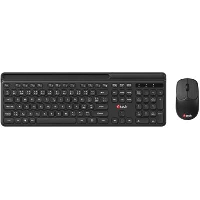C-TECH WLKMC-05 Quallis Wireless Cseh szett fekete C-TECH WLKMC-05 Quallis Wireless Cseh szett fekete
