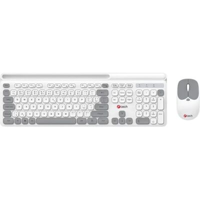 C-TECH WLKMC-05 Quallis Wireless Cseh szett fehér C-TECH WLKMC-05 Quallis Wireless Cseh szett fehér