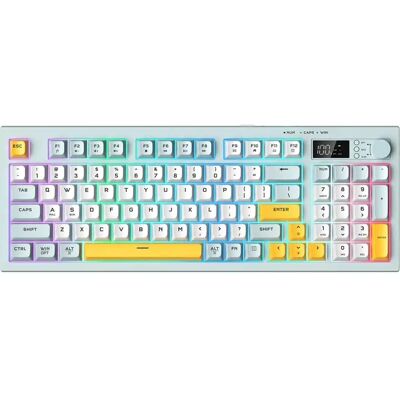 ONIKUMA G80 RGB Tri-Mode US Angol szürkéskék ONIKUMA G80 RGB Tri-Mode US Angol szürkéskék
