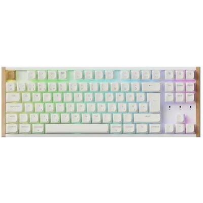 KEYCHRON K8 HE Wireless Magnetic Switch Magyar fehér KEYCHRON K8 HE Wireless Magnetic Switch Magyar fehér