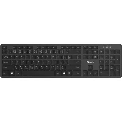 C-TECH KB-115 Wireless Slim Cseh fekete C-TECH KB-115 Wireless Slim Cseh fekete