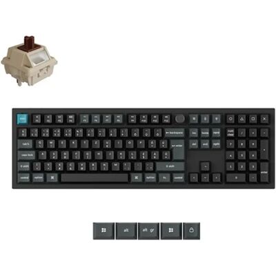 KEYCHRON Q6 Ultra 8K QMK Wireless Silk POM Brown Magyar fekete Q6U-M3P-HU KEYCHRON Q6 Ultra 8K QMK Wireless Silk POM Brown Magyar fekete Q6U-M3P-HU