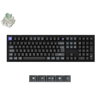 KEYCHRON Q6 HE 8K Ultra-fast Lime Magnetic Switch Magyar fekete Q6HW-M1P-HU KEYCHRON Q6 HE 8K Ultra-fast Lime Magnetic Switch Magyar fekete Q6HW-M1P-HU