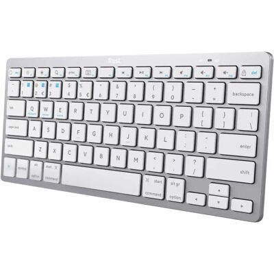 Trust 24654 BASICS Wireless Bluetooth Keyboard ES Spanyol fekete Trust 24654 BASICS Wireless Bluetooth Keyboard ES Spanyol fekete