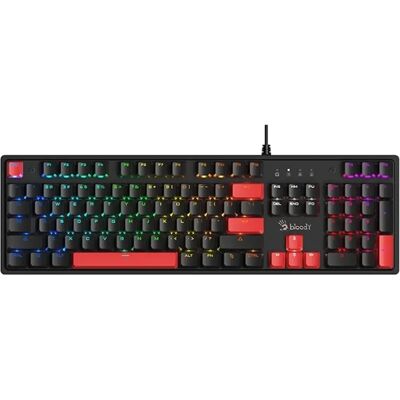 A4TECH Bloody S520N RGB BLMS Red Plus US Angol fekete A4TKLA47737 A4TECH Bloody S520N RGB BLMS Red Plus US Angol fekete A4TKLA47737