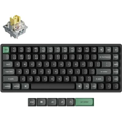 KEYCHRON K2 Ultra 8K Wireless Apex Red Magyar fekete K2U-J1P-HU KEYCHRON K2 Ultra 8K Wireless Apex Red Magyar fekete K2U-J1P-HU