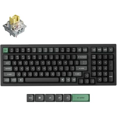 KEYCHRON K4 Ultra 8K Wireless Apex Brown Magyar fekete K4U-H3P-HU KEYCHRON K4 Ultra 8K Wireless Apex Brown Magyar fekete K4U-H3P-HU