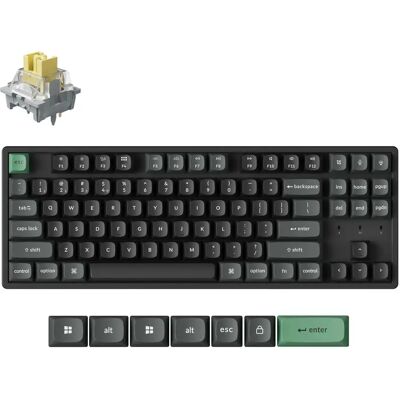 KEYCHRON K8 Ultra 8K Wireless Apex Brown Magyar fekete K8U-J3P-HU KEYCHRON K8 Ultra 8K Wireless Apex Brown Magyar fekete K8U-J3P-HU