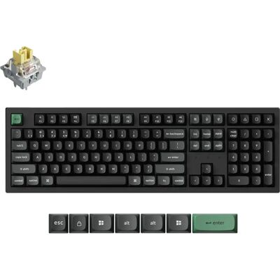 KEYCHRON K10 Ultra 8K Wireless Apex Banana Magyar fekete K10U-H4P-HU KEYCHRON K10 Ultra 8K Wireless Apex Banana Magyar fekete K10U-H4P-HU