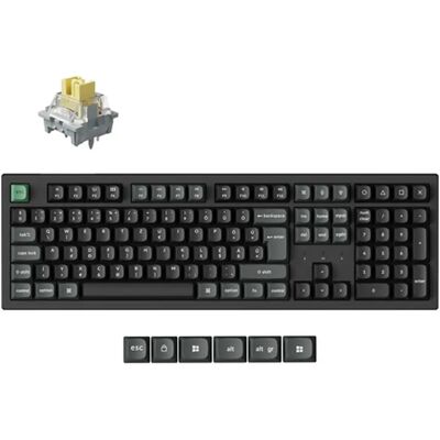KEYCHRON K10 Ultra 8K Wireless Apex Banana Magyar fekete K10U-H4P-HU KEYCHRON K10 Ultra 8K Wireless Apex Banana Magyar fekete K10U-H4P-HU