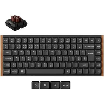 KEYCHRON K3 Ultra 8K Wireless Milk POM Brown Magyar fekete K3U-H3Z-HU KEYCHRON K3 Ultra 8K Wireless Milk POM Brown Magyar fekete K3U-H3Z-HU