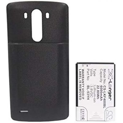 CAMERON SINO X-Longer LG BL-53YH utángyártott akkumulátor 6000mAh 3.8V CAMERON SINO X-Longer LG BL-53YH utángyártott akkumulátor 6000mAh 3.8V