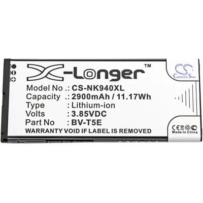 CAMERON SINO X-Longer Microsoft BV-T5E utángyártott akkumulátor 2900mAh 3.85V CAMERON SINO X-Longer Microsoft BV-T5E utángyártott akkumulátor 2900mAh 3.85V