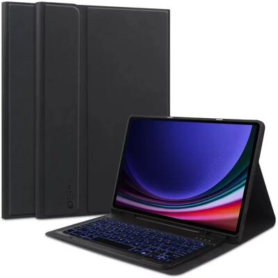 Zone TP SC Pen + Keyboard Bluetooth billentyűzetes mappa tok érintőceruza tartó Samsung Galaxy Tab S9 FE Plus (12.4) fekete Zone TP SC Pen + Keyboard Bluetooth billentyűzetes mappa tok érintőceruza tartó Samsung Galaxy Tab S9 FE Plus (12.4) fekete