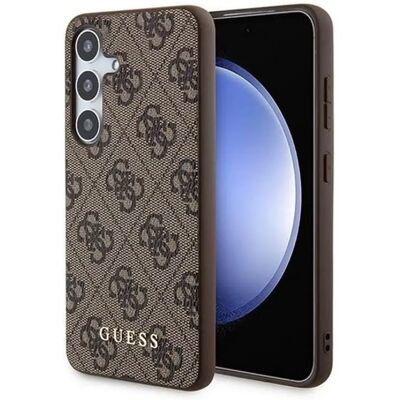 GUESS 4G Metal Gold Logo Samsung Galaxy A35 hátlap tok barna GUOHCSA35G4GFBR GUESS 4G Metal Gold Logo Samsung Galaxy A35 hátlap tok barna GUOHCSA35G4GFBR