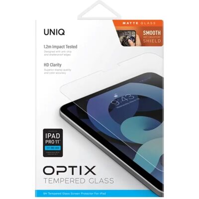 UNIQ Optix Matte iPad Air 11" (2024) Tempered matt kijelzővédő fólia UNIQ Optix Matte iPad Air 11" (2024) Tempered matt kijelzővédő fólia