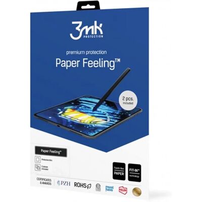 3MK Samsung Tab S6 Lite 10.4 LTE 3MK PAPER FEELING képernyővédő fólia 2db full screen, 0.16mm, ÁTLÁTSZÓ 3MK Samsung Tab S6 Lite 10.4 LTE 3MK PAPER FEELING képernyővédő fólia 2db full screen, 0.16mm, ÁTLÁTSZÓ