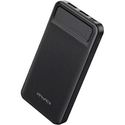 AWEI P5K vésztöltő 2x USB+2x Type-C 10000mAh AWEI P5K vésztöltő 2x USB+2x Type-C 10000mAh