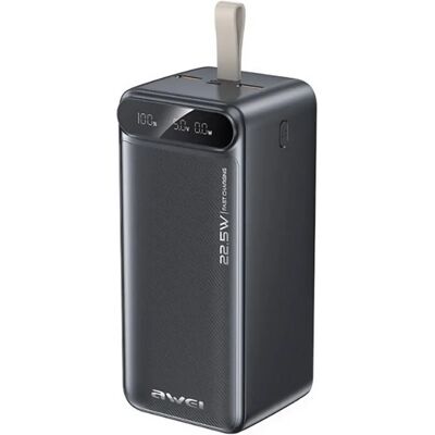 AWEI PA-13 vésztöltő 2x USB+Type-C aljzat 50000mAh LED kijelző AWEI PA-13 vésztöltő 2x USB+Type-C aljzat 50000mAh LED kijelző