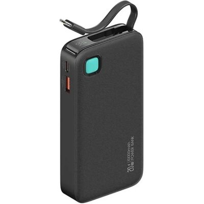 AWEI XY vésztöltő USB +Type-C aljzat 10000mAh LED kijelző + fix Type-C kábel fekete AWEI XY vésztöltő USB +Type-C aljzat 10000mAh LED kijelző + fix Type-C kábel fekete