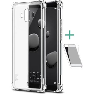 IMAK Huawei Mate 10 IMAK szilikon telefonvédő ütésállóság, légpárnás sarok + képernyővédő fólia, ÁTLÁTSZÓ IMAK Huawei Mate 10 IMAK szilikon telefonvédő ütésállóság, légpárnás sarok + képernyővédő fólia, ÁTLÁTSZÓ