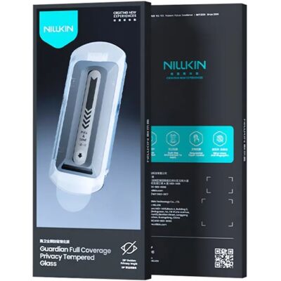 NILLKIN Samsung S25 NILLKIN GUARDIAN képernyővédő üveg 2.5D, 9H + segédkeret, FEKETE NILLKIN Samsung S25 NILLKIN GUARDIAN képernyővédő üveg 2.5D, 9H + segédkeret, FEKETE