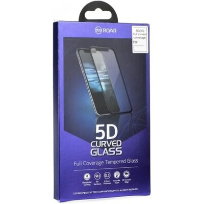 ROAR Redmi Note 8T ROAR képernyővédő üveg 5D, 9H, FEKETE ROAR Redmi Note 8T ROAR képernyővédő üveg 5D, 9H, FEKETE