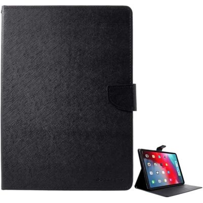 MOBIL IPAD Air 11 (2025) MERCURY Goospery Fancy tok álló, bőr hatású FLIP, textil minta, FEKETE MOBIL IPAD Air 11 (2025) MERCURY Goospery Fancy tok álló, bőr hatású FLIP, textil minta, FEKETE