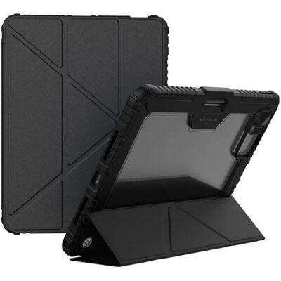 NILLKIN Bumper Pro IPAD Pro 11 (2024/2025) szilikon asztali tartó aktív flip fekete NILLKIN Bumper Pro IPAD Pro 11 (2024/2025) szilikon asztali tartó aktív flip fekete