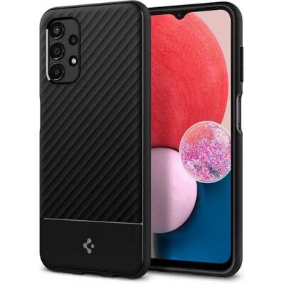 SPIGEN Samsung A13 4G SPIGEN CORE ARMOR szilikon telefonvédő ütésállóság, csíkos, FEKETE SPIGEN Samsung A13 4G SPIGEN CORE ARMOR szilikon telefonvédő ütésállóság, csíkos, FEKETE