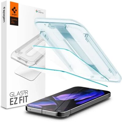 SPIGEN Google Pixel 9 Pro SPIGEN EZ FIT képernyővédő üveg 2db 2.5D, 9H + segédkeret, ÁTLÁTSZÓ SPIGEN Google Pixel 9 Pro SPIGEN EZ FIT képernyővédő üveg 2db 2.5D, 9H + segédkeret, ÁTLÁTSZÓ
