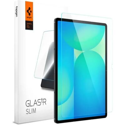 SPIGEN Samsung Tab S10 FE Plus WIFI SPIGEN TR SLIM HD képernyővédő üveg 2.5D, 9H, ÁTLÁTSZÓ SPIGEN Samsung Tab S10 FE Plus WIFI SPIGEN TR SLIM HD képernyővédő üveg 2.5D, 9H, ÁTLÁTSZÓ