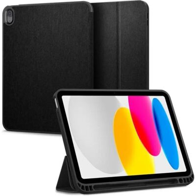SPIGEN IPAD 11 (2025) SPIGEN URBAN FIT tok álló FLIP, textil minta, FEKETE SPIGEN IPAD 11 (2025) SPIGEN URBAN FIT tok álló FLIP, textil minta, FEKETE
